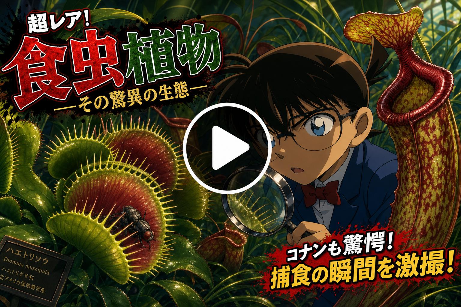 海角网植物视频教程——食虫植物捕蝇草视频演示