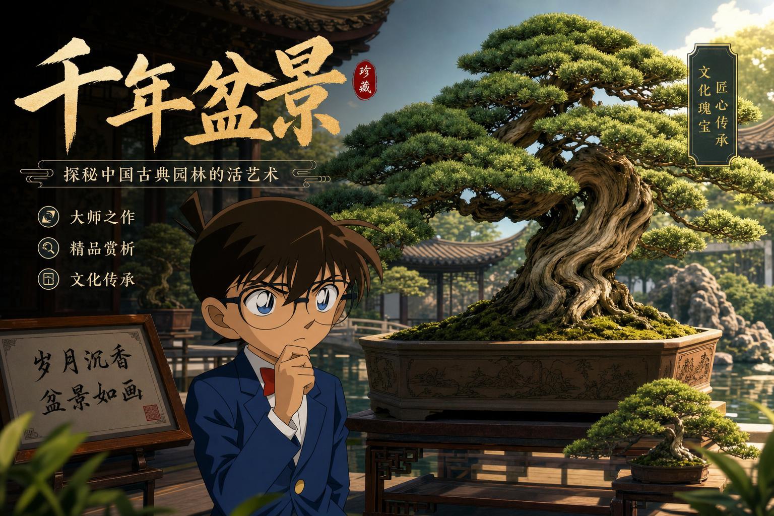海角网获奖植物视频——千年盆景艺术中国传统植物文化